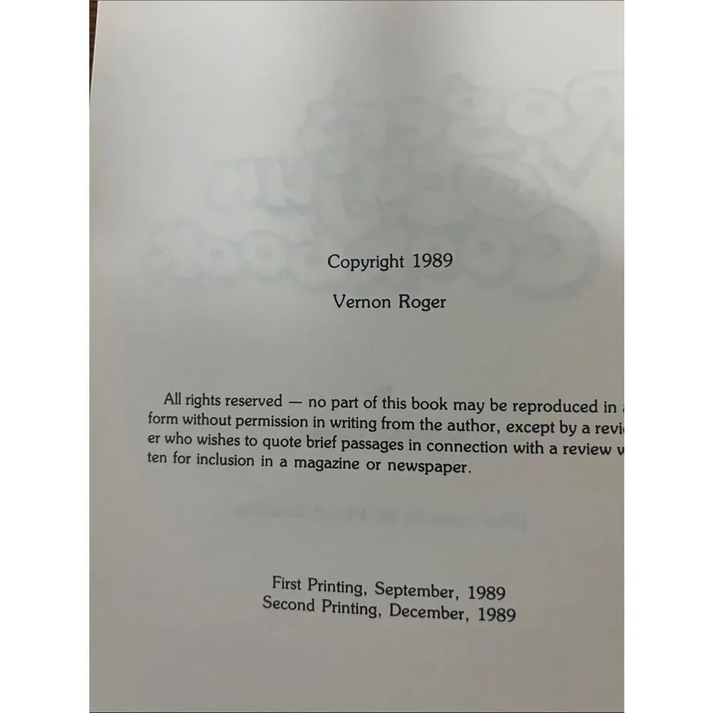 Vernon Rogers cookbook
